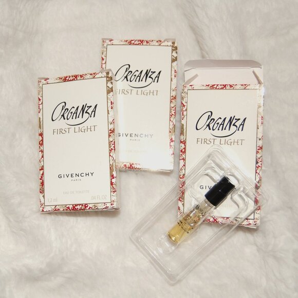 NWT Givenchy Organza First Light Eau de Toilette 3 Mini Samples - Picture 8 of 8